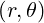 (r, \theta)
